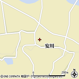 兵庫県佐用郡佐用町安川662-1周辺の地図
