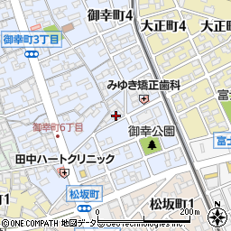 愛知県刈谷市御幸町5丁目77周辺の地図