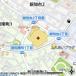 セリアイトーヨーカドー知多店周辺の地図