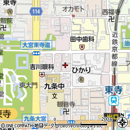 京都府京都市南区西九条南小路町27周辺の地図