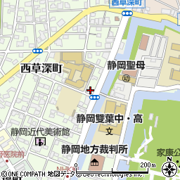 東京サラヤ株式会社　横浜営業所静岡出張所周辺の地図
