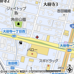 東建コーポレーション株式会社　岡崎支店周辺の地図