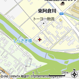 三重県四日市市東阿倉川751-1周辺の地図