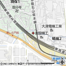 株式会社大林組　大津工事事務所周辺の地図
