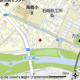 三重県四日市市東阿倉川821-2周辺の地図