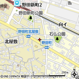 愛知県刈谷市野田町石仏9周辺の地図