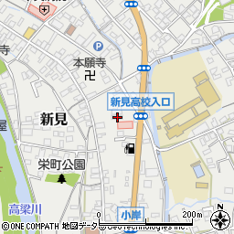 岡山県新見市新見741周辺の地図