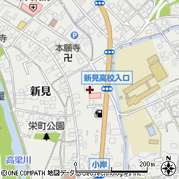 岡山県新見市新見736周辺の地図