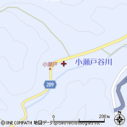静岡県静岡市葵区小瀬戸1678-3周辺の地図