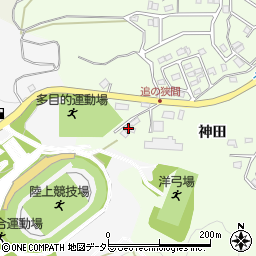 愛知県岡崎市滝町神田51周辺の地図