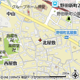 愛知県刈谷市野田町北屋敷108周辺の地図