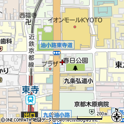 京都府京都市南区西九条春日町39周辺の地図