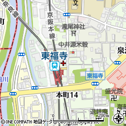 竹内デンタルクリニック周辺の地図