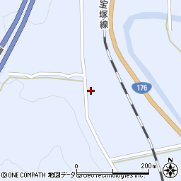 兵庫県三田市藍本779周辺の地図