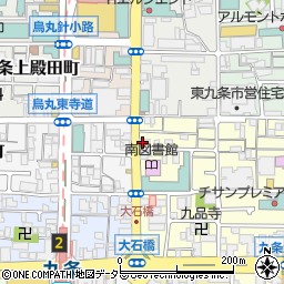 京都府京都市南区東九条南山王町10周辺の地図