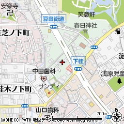 レガロアコンフォート京都桂周辺の地図