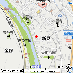 岡山県新見市新見47周辺の地図