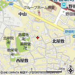 愛知県刈谷市野田町北屋敷92周辺の地図