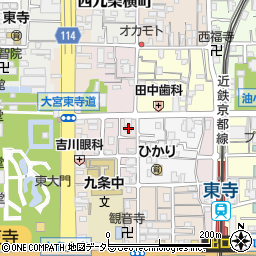 京都府京都市南区西九条南小路町19周辺の地図