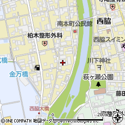 兵庫県西脇市西脇1161周辺の地図