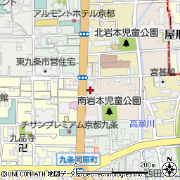 居酒屋 琥珀 京都駅店周辺の地図