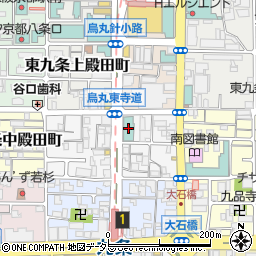 ダイワロイネットホテル京都八条口周辺の地図