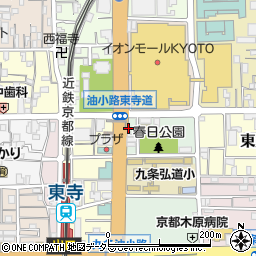 京都府京都市南区西九条春日町57周辺の地図