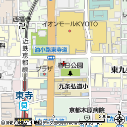 京都府京都市南区西九条春日町49周辺の地図