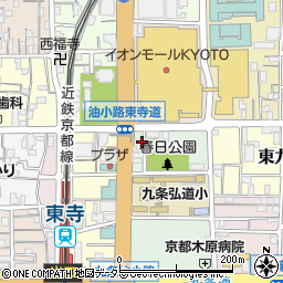 京都府京都市南区西九条春日町54周辺の地図