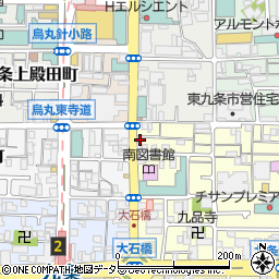 京都府京都市南区東九条南山王町11周辺の地図