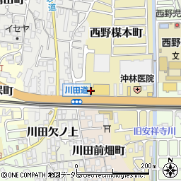 ホンダカーズ京都　山科西店周辺の地図