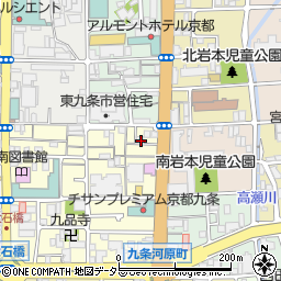 京都府京都市南区東九条南山王町49周辺の地図