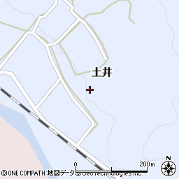 兵庫県佐用郡佐用町土井159周辺の地図