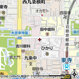 京都府京都市南区西九条南小路町17周辺の地図