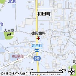 徳岡歯科医院周辺の地図
