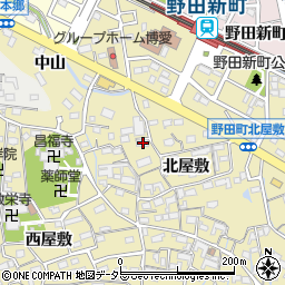 愛知県刈谷市野田町北屋敷110周辺の地図