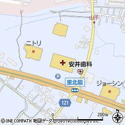 ケーズデンキ水口店周辺の地図