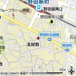 愛知県刈谷市野田町北屋敷125周辺の地図