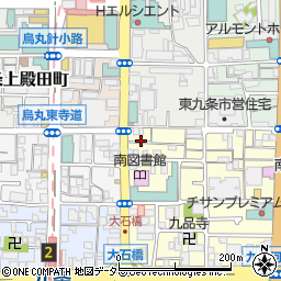 京都府京都市南区東九条南山王町23周辺の地図