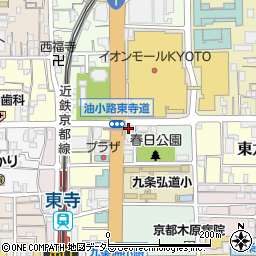 京都府京都市南区西九条春日町56周辺の地図