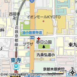 京都府京都市南区西九条春日町51周辺の地図