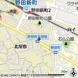 愛知県刈谷市野田町北屋敷72-1周辺の地図