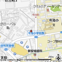 ファミリーマート安城住吉町店周辺の地図