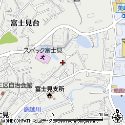 滋賀県大津市富士見台56-25周辺の地図