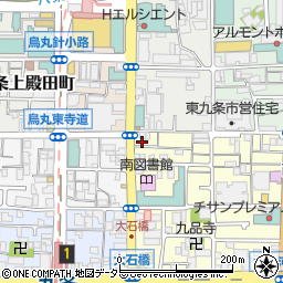 京都府京都市南区東九条南山王町27周辺の地図