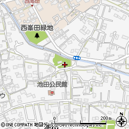 池田神社周辺の地図