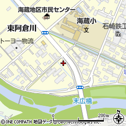 三重県四日市市東阿倉川796-1周辺の地図