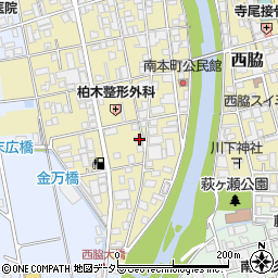 兵庫県西脇市西脇1117周辺の地図