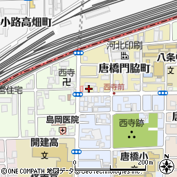 京都府京都市南区唐橋門脇町4周辺の地図