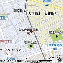 愛知県刈谷市御幸町5丁目406周辺の地図